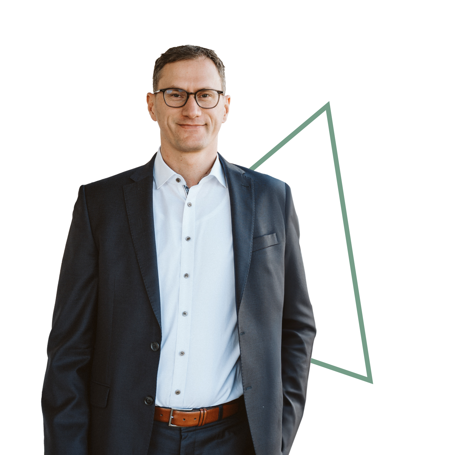 Man im mittleren Alter am Telefonieren mit möglichen Arbeitgebern